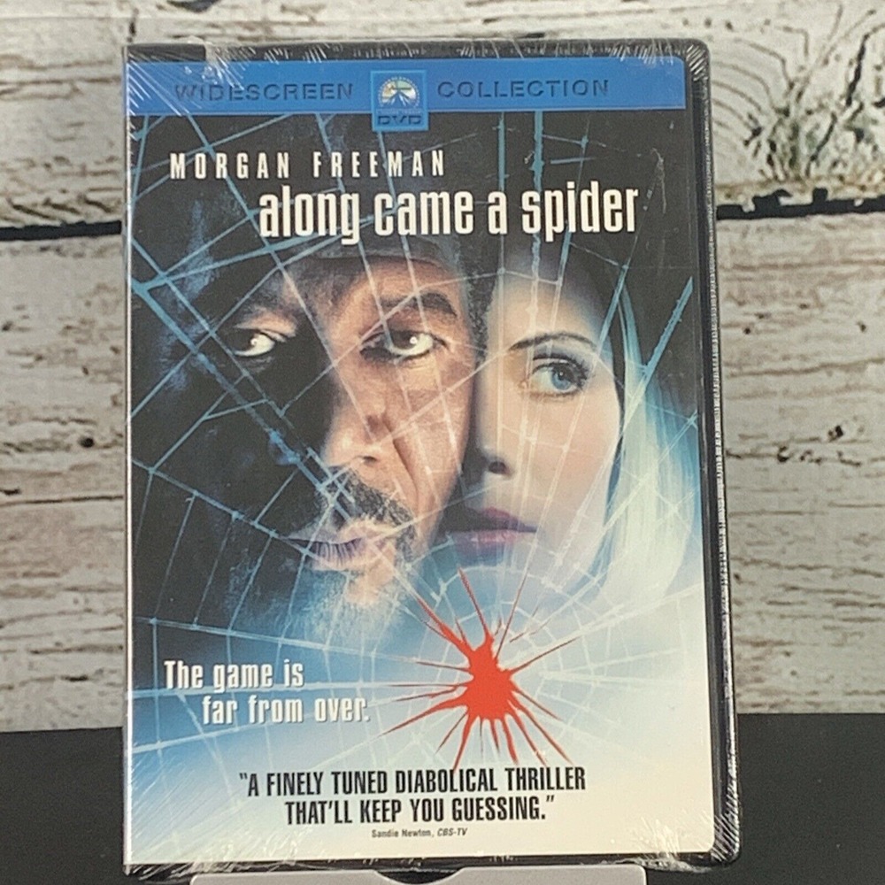 Along Came a Spider (DVD, 2001) NEW Widescreen Collection New Sealed